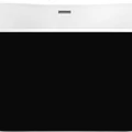 Акриловая ванна Black & White Swan SB111 Black 180x75см 111SBBL черная глянцевая