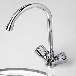Смеситель для кухни Wasserkraft Amper 2907 хром