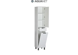Шкаф-пенал Aquanet Гретта 40 Белый