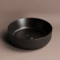 Раковина накладная Ceramica Nova Element CN6022MB черная матовая