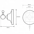 Крючок Bemeta Retro 144306012 хром