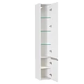 Шкаф-пенал Aquaton Капри R 30см 1A230503KP01R белый глянец