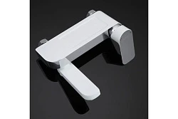 Смеситель для ванны с душем Gappo G3248 белый / хром