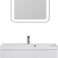 Тумба с раковиной BelBagno Marino 90 белая глянцевая