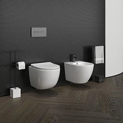 Биде подвесное Ceramica Nova Forma CN3010 белый глянец