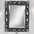 Зеркало Cezares 620/N 75 Nero серебро