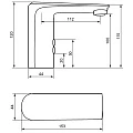 Смеситель для раковины Damixa Jupiter 770290300 черный матовый
