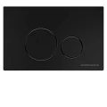 Система инсталляции для унитазов Ceramica Nova Envision Round CN1001B с кнопкой черная матовая