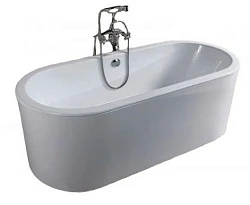 Чугунная ванна Aquanet Sharking 170x75 SW-1013B белая глянцевая