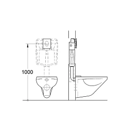 Кнопка смыва Grohe Skate Air 38505GL0 золотая глянцевая