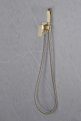 Гигиенический душ Abber Daheim AF8226G золото матовое