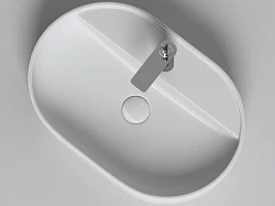 Раковина накладная Ceramica Nova Element CN6035 белая матовая