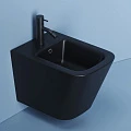 Биде подвесное Ceramica Nova Union CN4010MB черное матовое