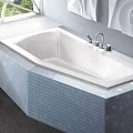 Акриловая ванна C-bath Nika 160*70 CBA00401L белая глянцевая