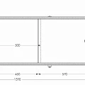 Экран Aquanet Premium 159см 00273290 белый