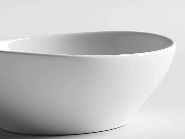 Раковина накладная Ceramica Nova Element CN6016 белая глянцевая
