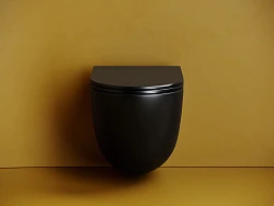 Унитаз подвесной Ceramica Nova Vogue CN4008TMB черный матовый