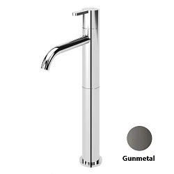 Смеситель для раковины Cezares Leaf LEAF-LC2-GM Gunmetal PVD