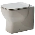 Унитаз приставной BelBagno Vaso BB127CB крышка-сиденье BB127SC белый глянец