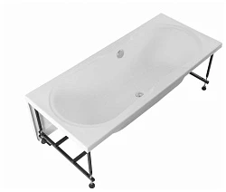 Акриловая ванна Aquanet Valencia 170x75 210295 белая глянцевая