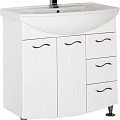 Тумба с раковиной Aquanet Моника 85 212601 белая