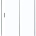 Душевая дверь в нишу Aquanet 120см SD-1200A профиль хром, стекло прозрачное