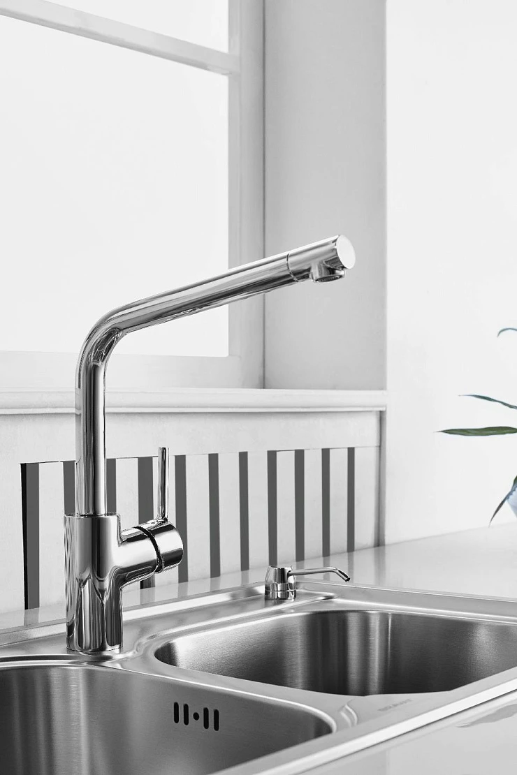 Смеситель для кухни Bravat Eco-D F793158C-1 хром