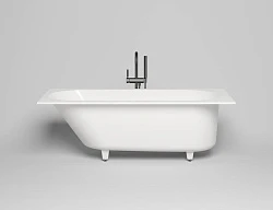Ванна из искусственного камня Salini ORNELLA 170x80 встраиваемая 102424M белая матовая