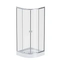 Душевой уголок AM.PM X-Joy 80x80см W88E-205-080MT64 профиль матовый хром, стекло прозрачное