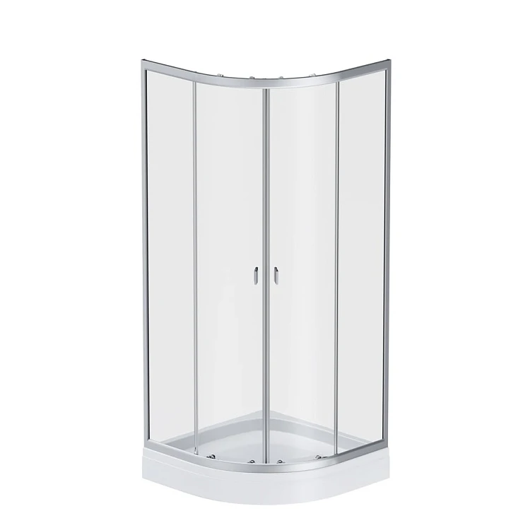 Душевой уголок AM.PM X-Joy 80x80см W88E-205-080MT64 профиль матовый хром, стекло прозрачное