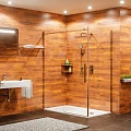 Душевой уголок Wasserkraft Alme 120x100см 15R10 профиль хром, стекло прозрачное