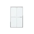 Душевая дверь в нишу Bravat Stream 120x200см BD120.4203S профиль хром, стекло прозрачное