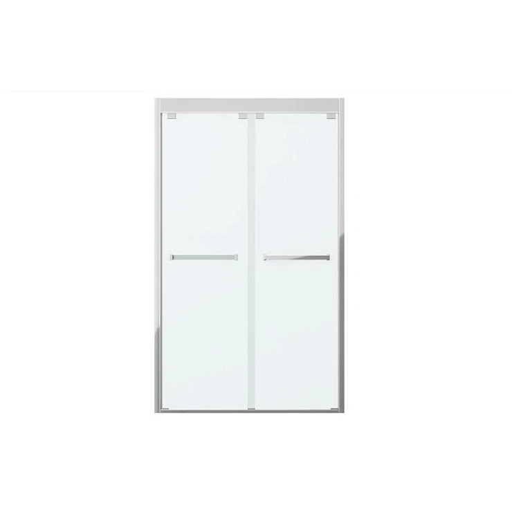 Душевая дверь в нишу Bravat Stream 120x200см BD120.4203S профиль хром, стекло прозрачное