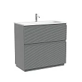 Тумба под раковину Sancos Folk Floor 90 FL90FES напольная, Ergraut soft