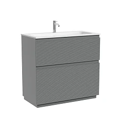Тумба под раковину Sancos Folk Floor 90 FL90FES напольная, Ergraut soft