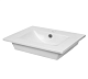 Раковина встраиваемая Sanita luxe Quadro 60см QDR60SLWB01 белая
