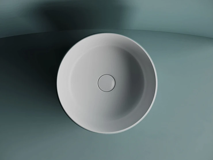 Раковина накладная Ceramica Nova Element CN6073MW белая матовая