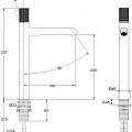 Смеситель для раковины Jacob Delafon Rivoli E24168-CP хром