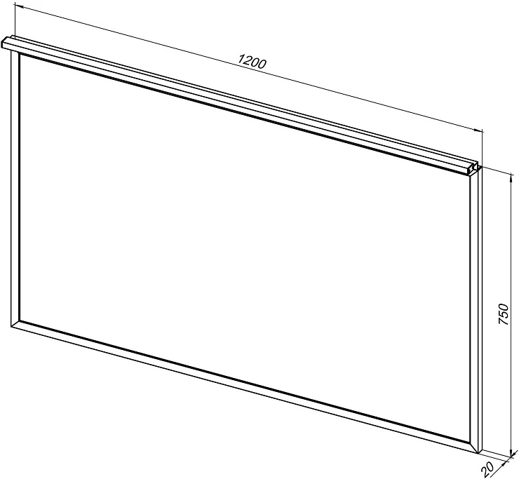 Зеркало Allen Brau Priority 120 1.31018.BB черный браш