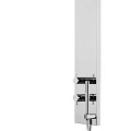 Душевая панель Cezares PREMIER-CDI2-T-03/24 Золото 24 карат