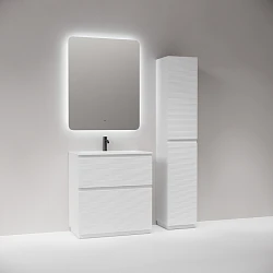 Тумба под раковину Sancos Folk Floor 80 FL80FW напольная, Bianco