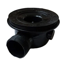 Сифон для поддона Vincea VST-2SR3B черный