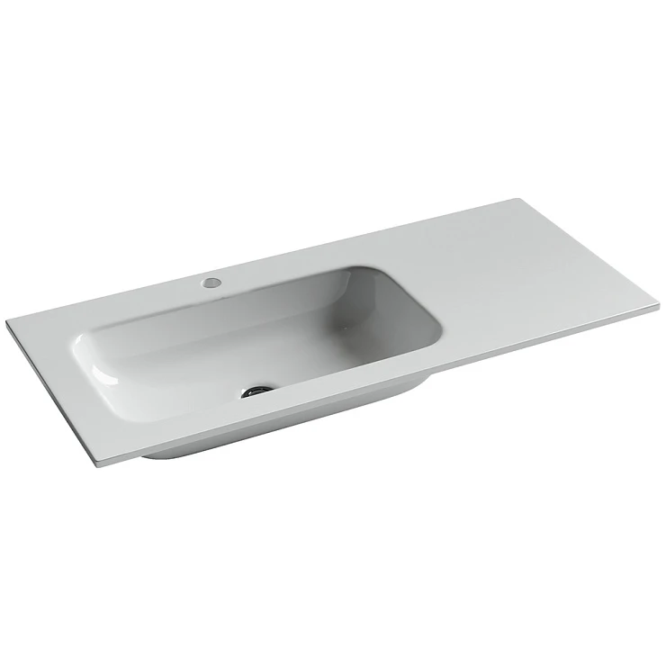Раковина встраиваемая Ceramica Nova Grace 100см CN7014 белая
