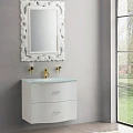 Тумба под раковину Cezares PETALO-1000-2C-SO-BL-P Bianco Lucido