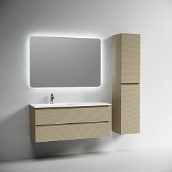 Тумба под раковину Sancos Folk 120 FL120LCP левая, капучино