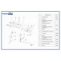Смеситель для ванны с душем Wasserkraft Aller 1062L хром