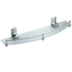 Полка Wasserkraft Leine K-5024 с ограничителем, хром