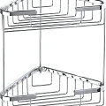 Полка Bemeta Cytro 102308132 2-ярусная, хром