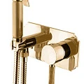 Гигиенический душ Cezares OLIMP-DIF-03/24-L со смесителем, золото