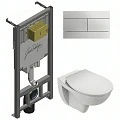Комплект Jacob Delafon Patio E21740RU-00 кнопка хром